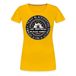 Camiseta premium mujer | Team Blacksmiths The Northern Black Forge - amarillo sol