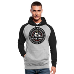 Sudadera dos tonos - Team Blacksmiths The Northern Black Forge - gris jaspeado/negro