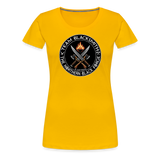 Camiseta premium mujer | Team Blacksmiths weapons The Northern Black Forge - amarillo sol