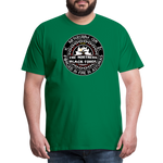 Camiseta prémium hombre | Arte Runas The Northern Black Forge - verde 