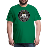 Camiseta prémium hombre | Arte Runas The Northern Black Forge - verde 