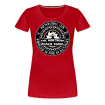 Camiseta premium mujer | Arte Runas The Northern Black Forge - rojo