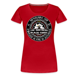 Camiseta premium mujer | Arte Runas The Northern Black Forge - rojo