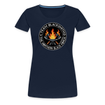 Camiseta premium mujer | Team Blacksmiths axes The Northern Black Forge - azul marino