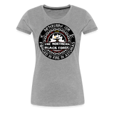 Camiseta premium mujer | Arte Runas The Northern Black Forge - gris jaspeado