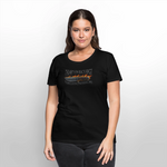 Camiseta premium mujer | KnifeMaker The Northern Black Forge - negro