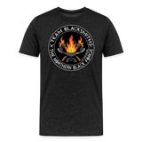 Camiseta prémium hombre | Team blacksmith axes The Northern Black Forge - antracita