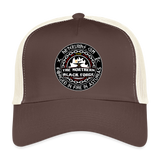 Gorra de malla - Arte Runas The Northern Black Forge - marrón/beige