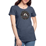 Camiseta premium mujer | Team Blacksmiths The Northern Black Forge - azul jaspeado