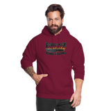 Sudadera clásica | KnifeMaker The Northern Black Forge - rojo bordeaux