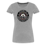 Camiseta premium mujer | Arte Runas The Northern Black Forge - gris jaspeado