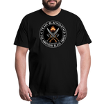 Camiseta prémium hombre | Team Blacksmiths weapons The Northern Black Forge - negro