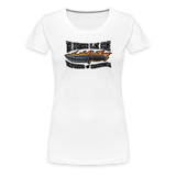 Camiseta premium mujer | KnifeMaker The Northern Black Forge - blanco