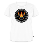 Camiseta premium mujer | Team Blacksmiths axes The Northern Black Forge - blanco