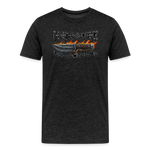 Camiseta prémium hombre | KnifeMaker The Northern Black Forge - antracita