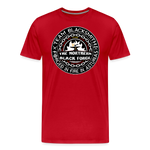 Camiseta prémium hombre | Team Blacksmiths The Northern Black Forge - rojo