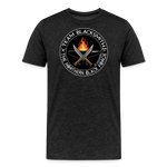 Camiseta prémium hombre | Team blacksmith knife The Northern Black Forge - antracita