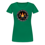 Camiseta premium mujer | Team Blacksmiths axes The Northern Black Forge - verde 