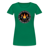 Camiseta premium mujer | Team Blacksmiths axes The Northern Black Forge - verde 