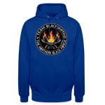 Sudadera clásica | Team Blacksmiths axes The Northern Black Forge by Arte Runas - azul royal