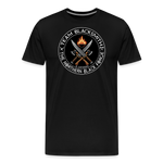 Camiseta prémium hombre | Team Blacksmiths weapons The Northern Black Forge - negro