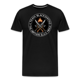 Camiseta prémium hombre | Team Blacksmiths weapons The Northern Black Forge - negro