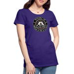 Camiseta premium mujer | Arte Runas The Northern Black Forge - púrpura