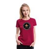 Camiseta premium mujer | Team Blacksmiths knife The Northern Black Forge - rosado oscuro