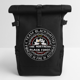 Mochila enrollable - Team Blacksmiths The Northern Black Forge - negro