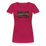 Camiseta premium mujer | KnifeMaker The Northern Black Forge - rosado oscuro