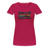 Camiseta premium mujer | KnifeMaker The Northern Black Forge - rosado oscuro