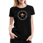 Camiseta premium mujer | Team Blacksmiths knife The Northern Black Forge - negro