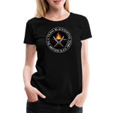 Camiseta premium mujer | Team Blacksmiths knife The Northern Black Forge - negro