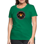 Camiseta premium mujer | Team Blacksmiths axes The Northern Black Forge - verde 