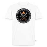 Camiseta prémium hombre | Team Blacksmiths weapons The Northern Black Forge - blanco