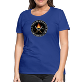 Camiseta premium mujer | Team Blacksmiths knife The Northern Black Forge - azul real