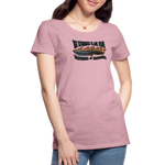 Camiseta premium mujer | KnifeMaker The Northern Black Forge - rosa claro