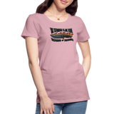 Camiseta premium mujer | KnifeMaker The Northern Black Forge - rosa claro