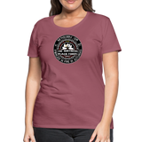 Camiseta premium mujer | Arte Runas The Northern Black Forge - malva