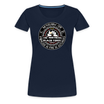 Camiseta premium mujer | Arte Runas The Northern Black Forge - azul marino