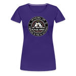 Camiseta premium mujer | Arte Runas The Northern Black Forge - púrpura