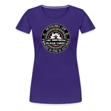 Camiseta premium mujer | Arte Runas The Northern Black Forge - púrpura