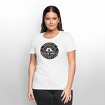 Camiseta premium mujer | Arte Runas The Northern Black Forge - blanco