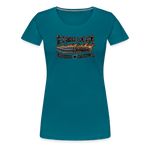 Camiseta premium mujer | KnifeMaker The Northern Black Forge - azul océano