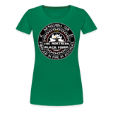 Camiseta premium mujer | Arte Runas The Northern Black Forge - verde 