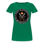 Camiseta premium mujer | Team Blacksmiths weapons The Northern Black Forge - verde 
