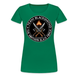 Camiseta premium mujer | Team Blacksmiths weapons The Northern Black Forge - verde 