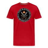 Camiseta prémium hombre | Team Blacksmiths weapons The Northern Black Forge - rojo