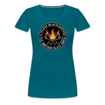 Camiseta premium mujer | Team Blacksmiths axes The Northern Black Forge - azul océano