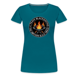 Camiseta premium mujer | Team Blacksmiths axes The Northern Black Forge - azul océano